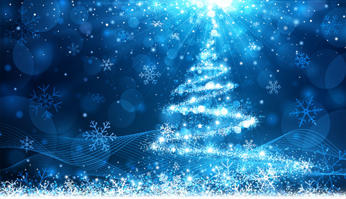 dream_christmas_tree_blue_background_575881